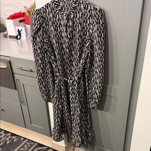 Grace Karin Black and White Long Sleeve Dress